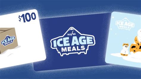 Ice Age Meals Gift Cards