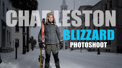 Charleston Snow Storm Photoshoot - YouTube