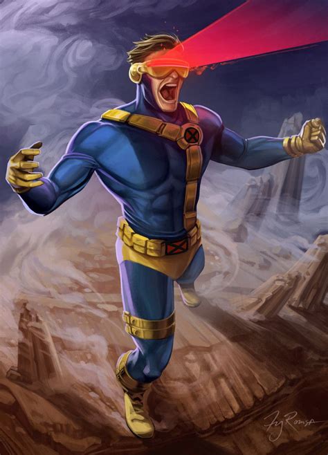 Cyclops by Ty Romsa | Cyclops x men, Cyclops marvel, X men