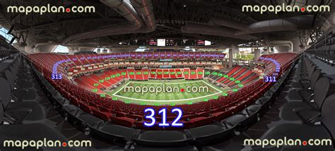 Atlanta Mercedes-Benz Stadium virtual seating chart - View from section ...