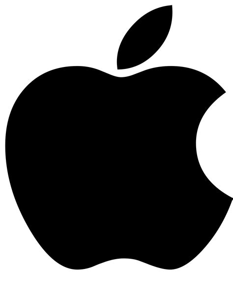 White Apple Logo Clip Art - ClipArt Best