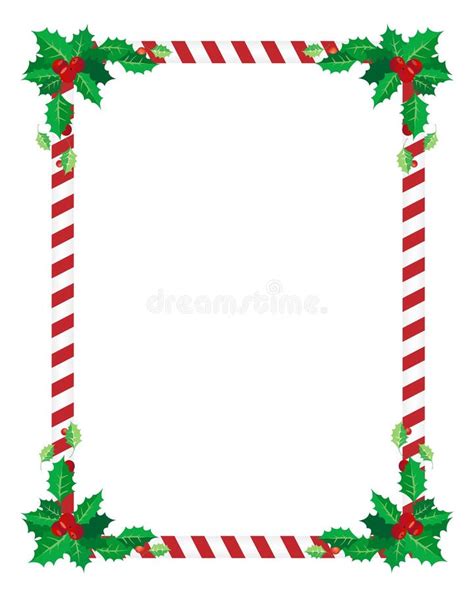 Christmas border stock vector. Illustration of edge, festive - 21758703