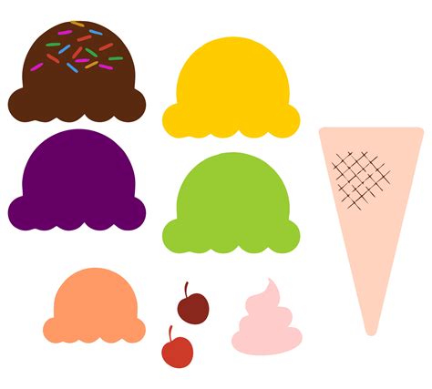 Ice Cream Cone Pattern - 10 Free PDF Printables | Printablee