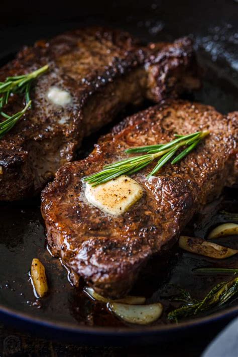 Pan Seared Steak Recipe (Steakhouse Quality!) - NatashasKitchen.com