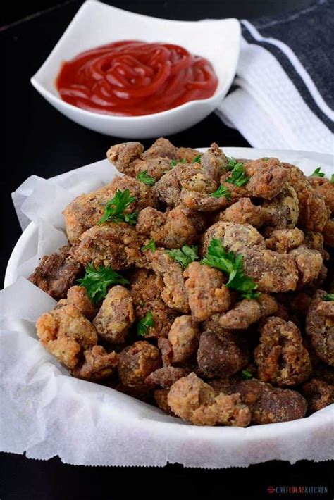 Tender Fried Chicken Gizzards recipe - Chef Lola's Kitchen