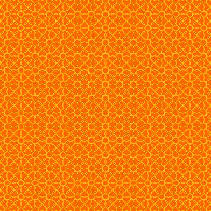 Seamless Abstract Background Pattern Orange Wallpaper Vector ...