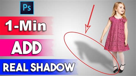 How to Create a Real Drop Shadow in Photoshop - YouTube