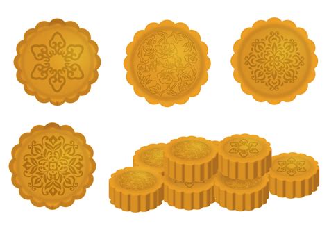 Mooncake Vector Designs 101414 Vector Art at Vecteezy