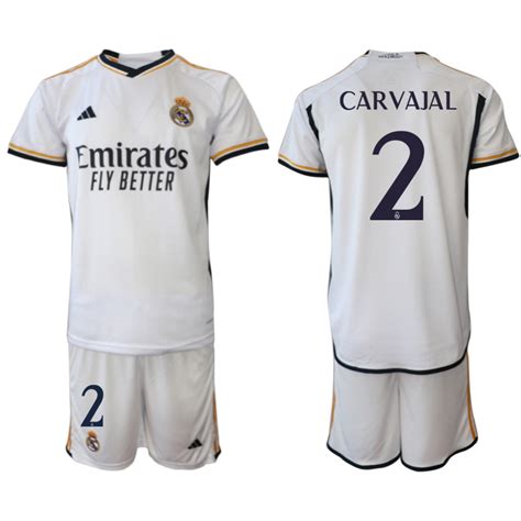 2023-24 Real Madrid Tricou Acasa Dani Carvajal #2 Kits