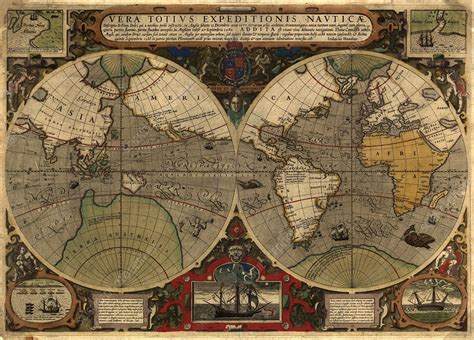 Navigating The Unknown: A Look At 16th Century World Maps And Their ...