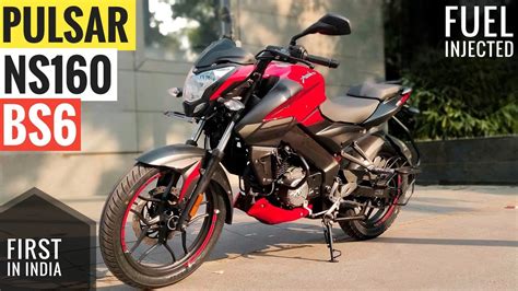 2020 PULSAR NS 160 BS6 FI FIRST RIDER IN INDIA REVIEW | Mileage | Price ...