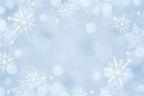 Snowflake Background Free Clip Art