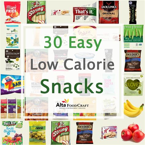 AltaFoodCraft Blog | 30 Easy Low Calorie Snacks