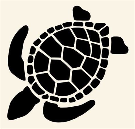 TURTLE-STENCIL-STENCILS-TURTLES-FLEXIBLE-TEMPLATE-ANIMAL-CRAFT-NEW-8-X ...