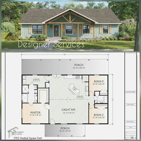 Pin by Carolyn VanPelt on House Design | Pole barn house plans, House ...