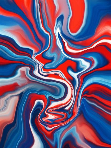 Red White Blue #2 - Limited Edition of 15 Artwork in 2020 | Red and ...