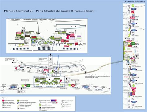 Cdg airport map terminal 2 - Charles de gaulle airport map 2e to 2f ...