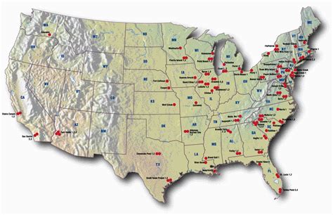 Nuclear Power Plants In Tennessee Map | secretmuseum