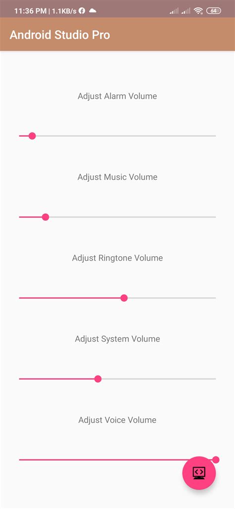 android control volume programmatically - Free Education