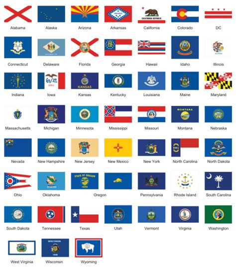 See New Versions Of All 50 State Flags