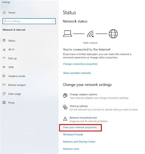 Knowledge Area: How to Check LAN Card Speed windows