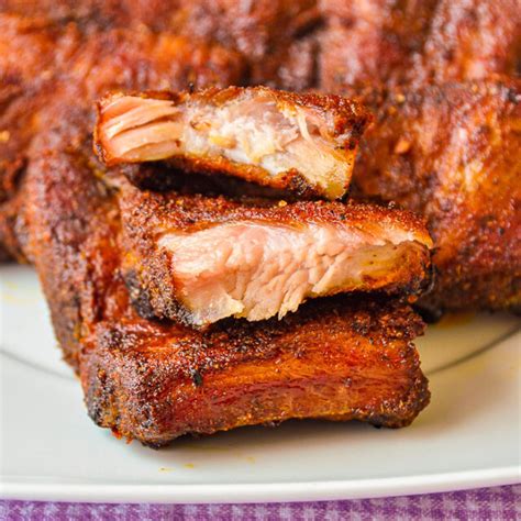 Foolproof Dry Rubbed Oven Ribs. Perfect for dinner or a game day party!