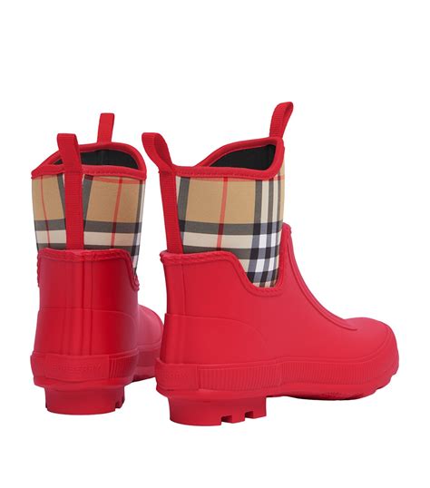 Burberry Kids Vintage Check Rain Boots | Harrods US