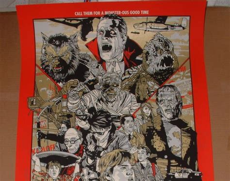 INSIDE THE ROCK POSTER FRAME STORE: THE MONSTER SQUAD MOVIE POSTER BY ...