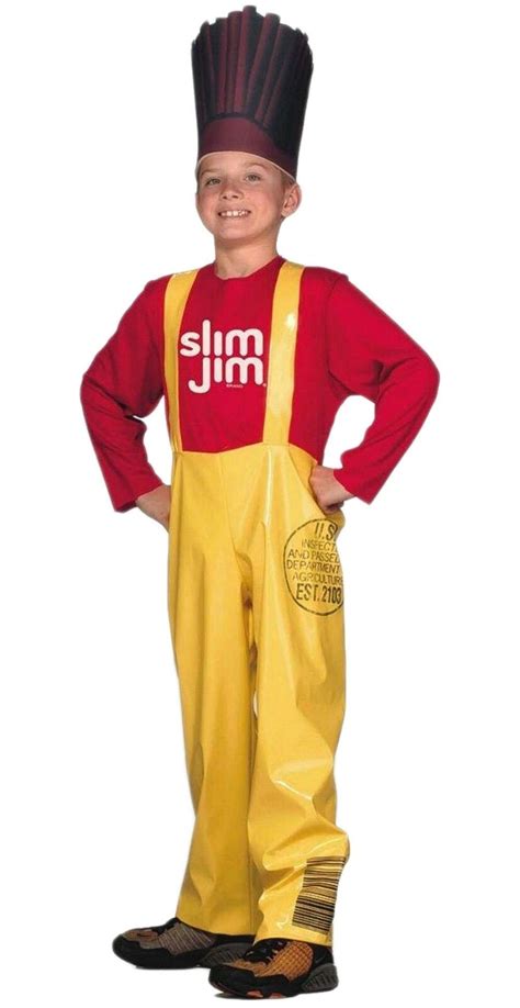 Deluxe Child Snap Into A Slim Jim Child Costume Medium (7-10) | eBay