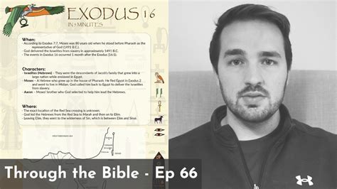 Exodus 16 Summary: A Concise Overview in 5 Minutes - YouTube