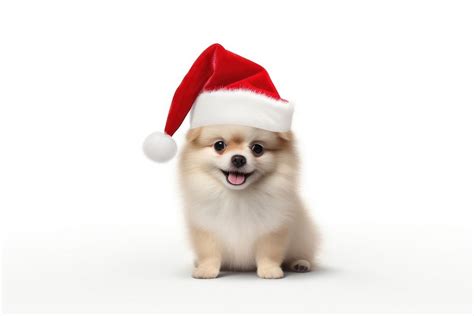 Dog wearing santa hat mammal | Premium Photo - rawpixel