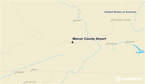 Mercer County Airport (BLF) - WorldAtlas