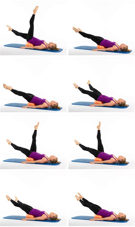 Pilates Core Strengthening Exercises With A Ball - Healthier Living ...