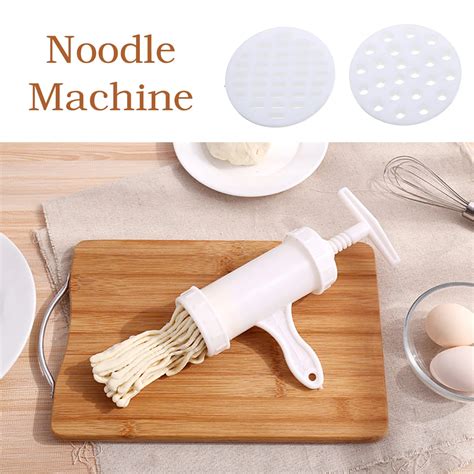 ABS Mini Manual Noodle Machine DIY Homemade Noodles Maker Slicer Cutter ...