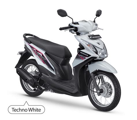 Delta Motorindo: Harga dan Spesifikasi Honda BeAT-FI SW Techno White