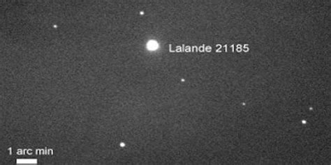 Lalande 21185 - a Red Dwarf Star - Assignment Point