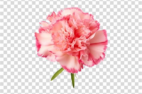 Pink Carnation Isolated Graphic by Whimsy Girl · Creative Fabrica