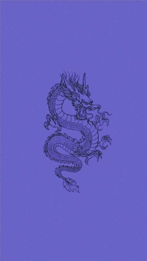 purple dragon astethic wallpaper | Dragon wallpaper iphone, Nature ...