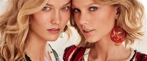 Taylor Swift & Karlie Kloss - Vogue MAgazine March 2015 Issue • CelebMafia