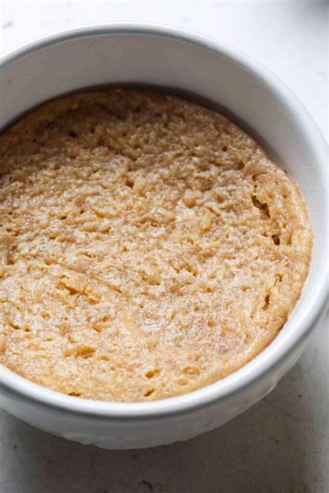 Peanut Butter Mug Cake - Microwave Meal Prep