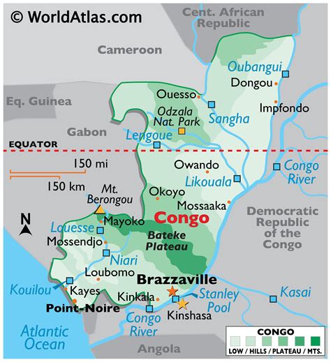 Congo River Basin Map