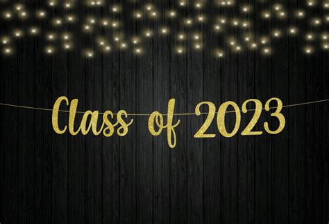 Graduation Banner Class of 2023 Banner Graduate 2023 Banner - Etsy