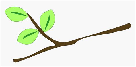 Branch, Leaves, Twig, Plant, Grow, Nature, Ecology, - Twig Clipart, HD ...