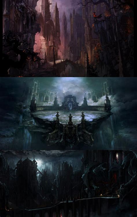 Castlevania Castle Concept Art