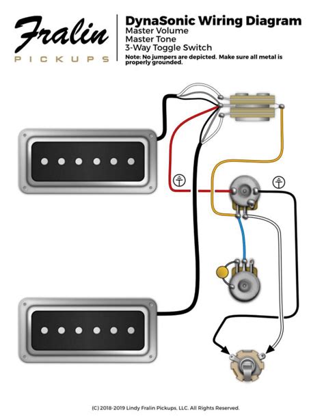 Dynasonic Wiring Diagram - Fralin Pickups