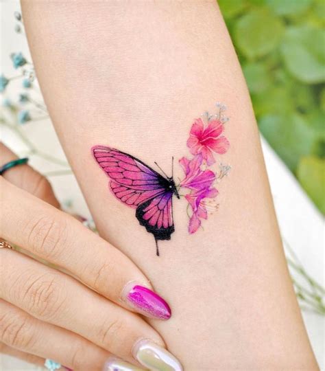 Share more than 72 floral butterfly tattoo super hot - in.cdgdbentre