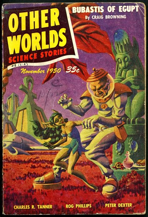 Other Worlds Science Stories, Nov. 1950, cover by Hannes Bok | Science ...