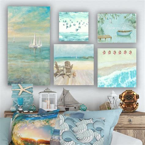 17 Beautiful Coastal Wall Decor Ideas that Will Inspire You