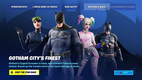 Fortnite Batman Caped Crusader Pack & Batman Gear Bundle - YouTube