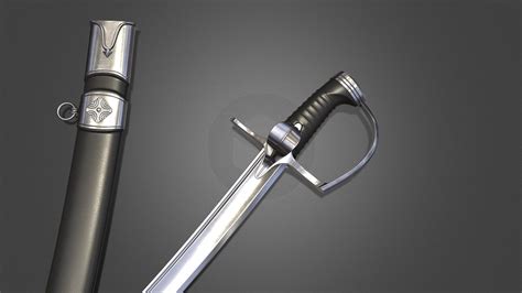 Polish Hussar Sabre with Scabbard - Download Free 3D model by leeeck ...